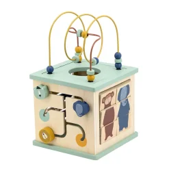 Trixie Cube d'activités 5 en 1 en bois