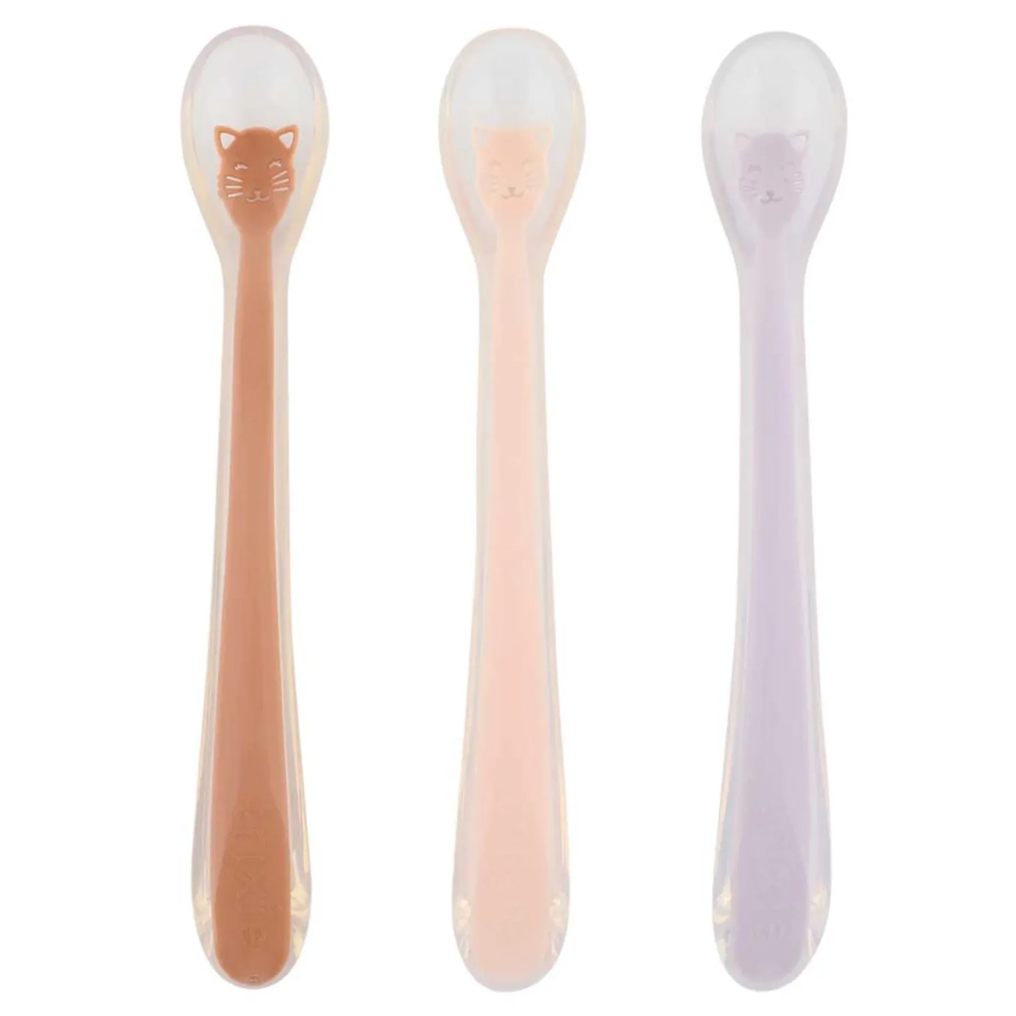 Trixie Cuillères d'alimentation pour bébé 3-pack Mrs.Cat