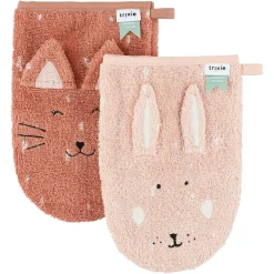 Trixie                    Gant de toilette 2-pack    Mrs. Cat/ Mrs.Rabbit
