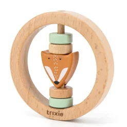 Trixie Hochet rond en bois Mr. Fox