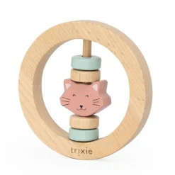 Trixie Hochet rond en bois Mrs. Cat