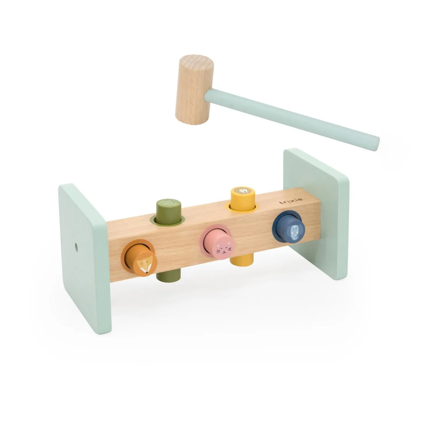 Trixie Jeu de marteau en bois Multicolore