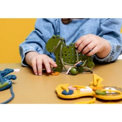 Trixie Jeux de laçage bois animaux Multicolore