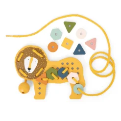 Trixie Jeux de laçage bois animaux Multicolore