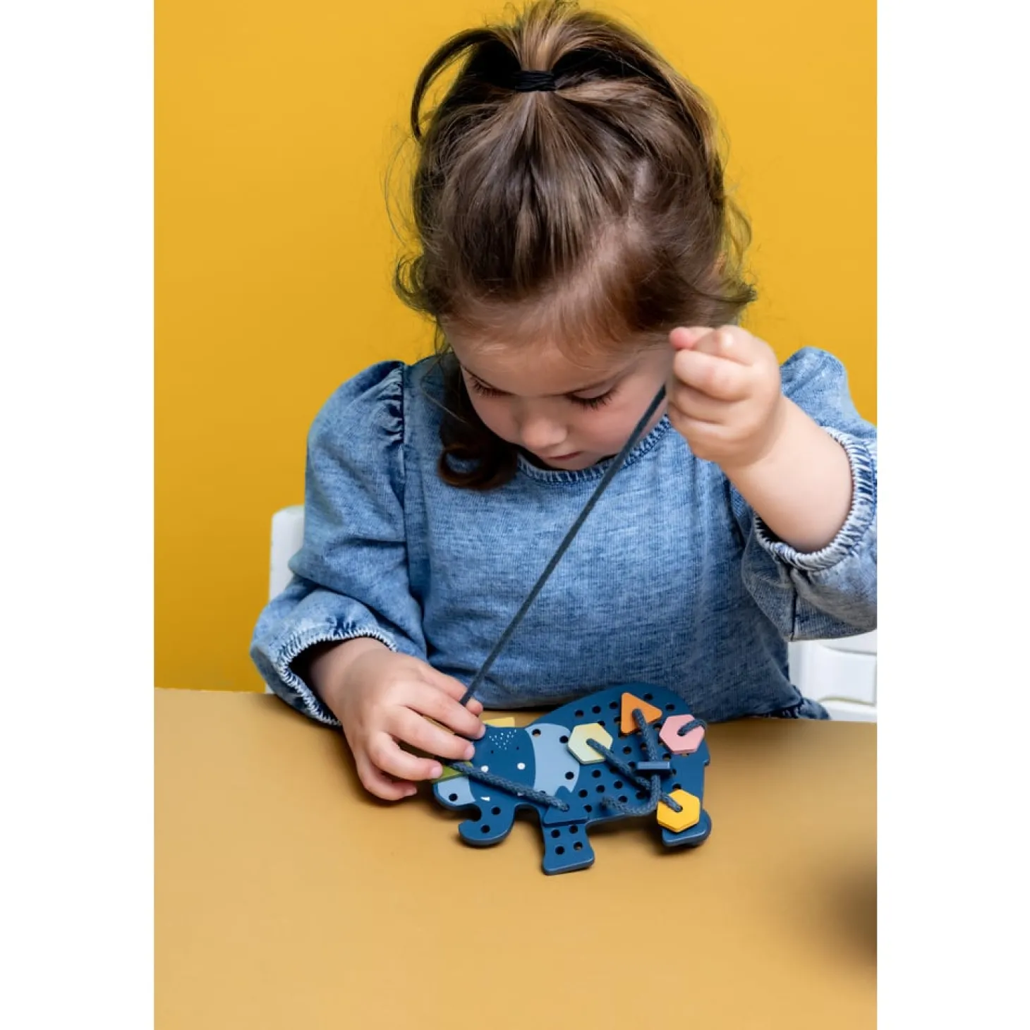 Trixie Jeux de laçage bois animaux Multicolore
