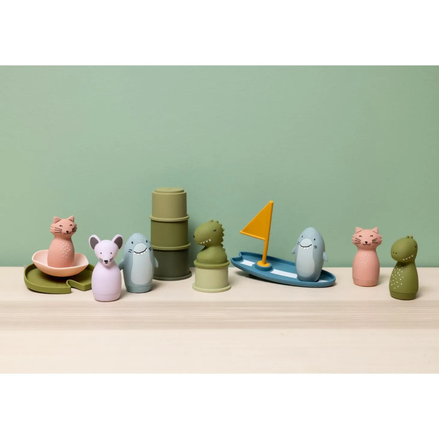 Trixie Jouet de bain fleur flottante Mrs.Cat