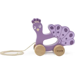 Trixie Jouet à tirer en bois Mrs.Peacock