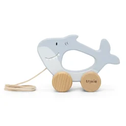 Trixie Jouet à tirer en bois Mr. Shark