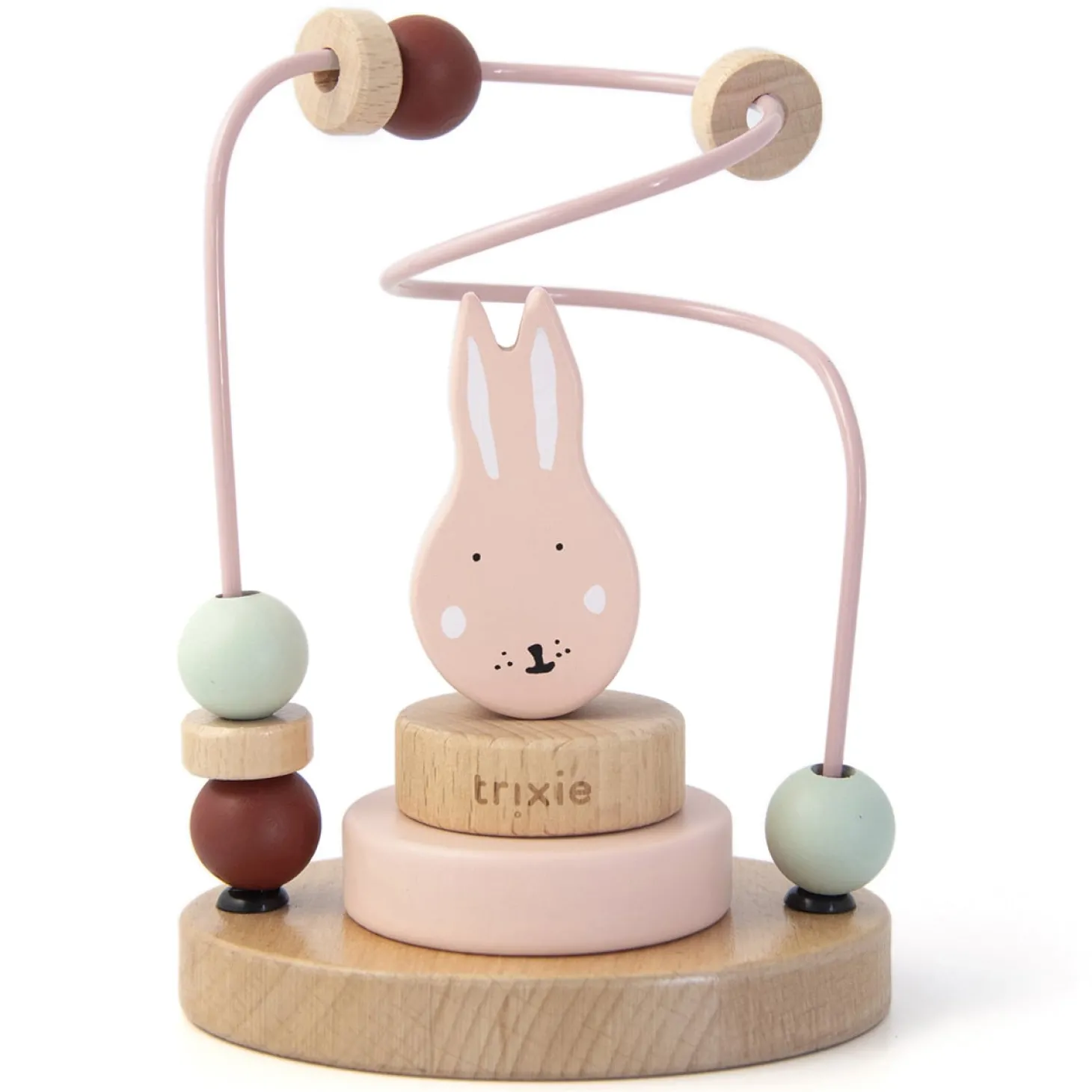 Trixie Labyrinthe à perles en bois Mrs. Rabbit