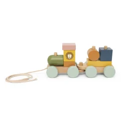 Trixie                    Mini train des animaux en bois    Multicolore