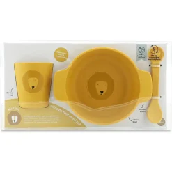 Trixie                    Set repas en silicone    Mr. Lion