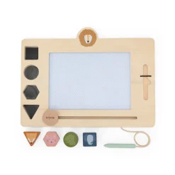 Trixie                    Tableau à dessin en bois    Multicolore