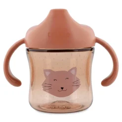 Trixie Tasse d'apprentissage avec poignées Mrs.Cat