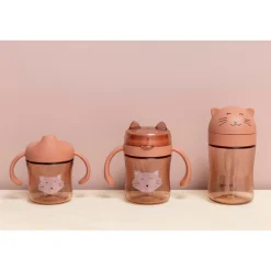 Trixie                    Tasse d'apprentissage avec poignées    Mrs.Cat