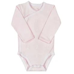 Trois Kilos Sept                    Body croisé - Sophie la girafe    Rose