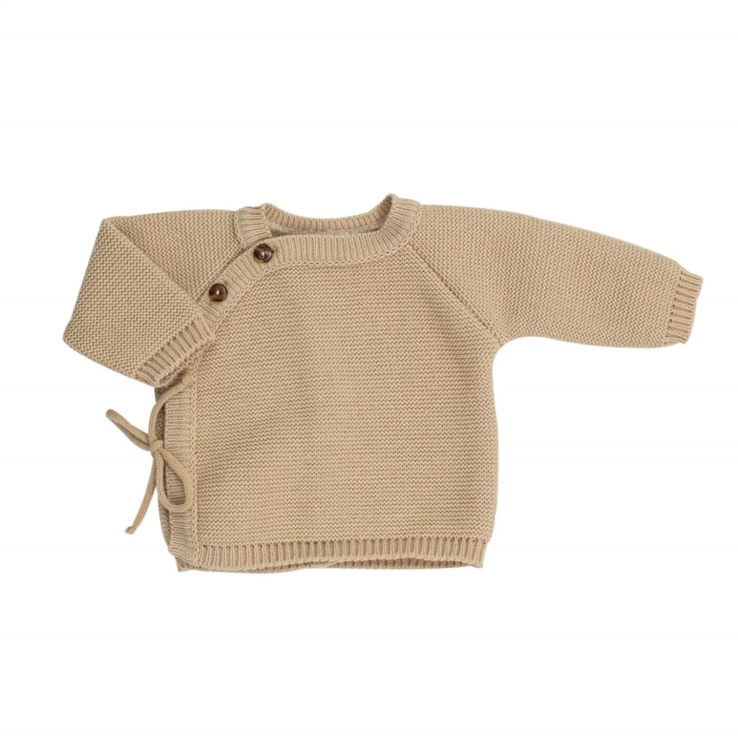 Trois Kilos Sept Brassière en maille Caramel 0-1 mois