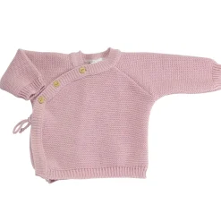 Trois Kilos Sept                    Brassière Maille    Vieux Rose            0-1 mois