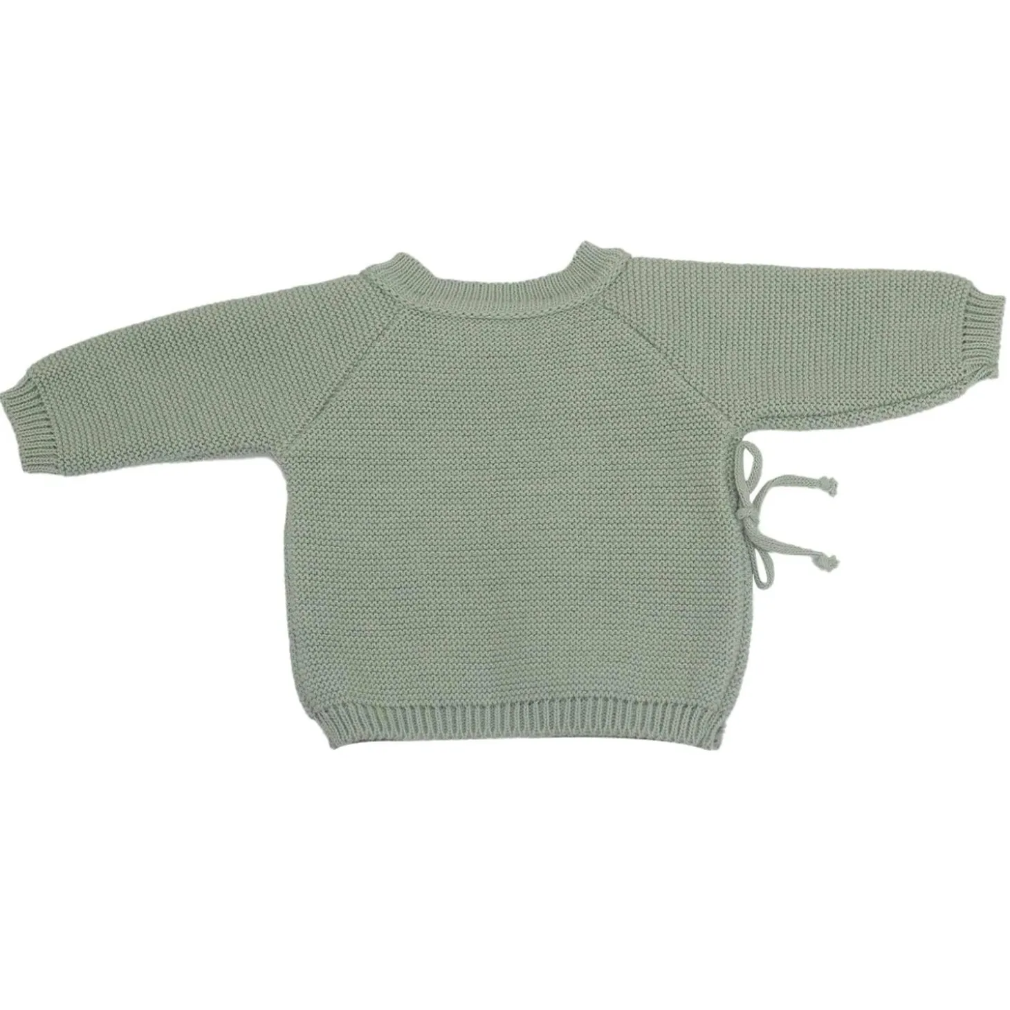 Trois Kilos Sept Brassière Maille Vert Olive 0-1 mois