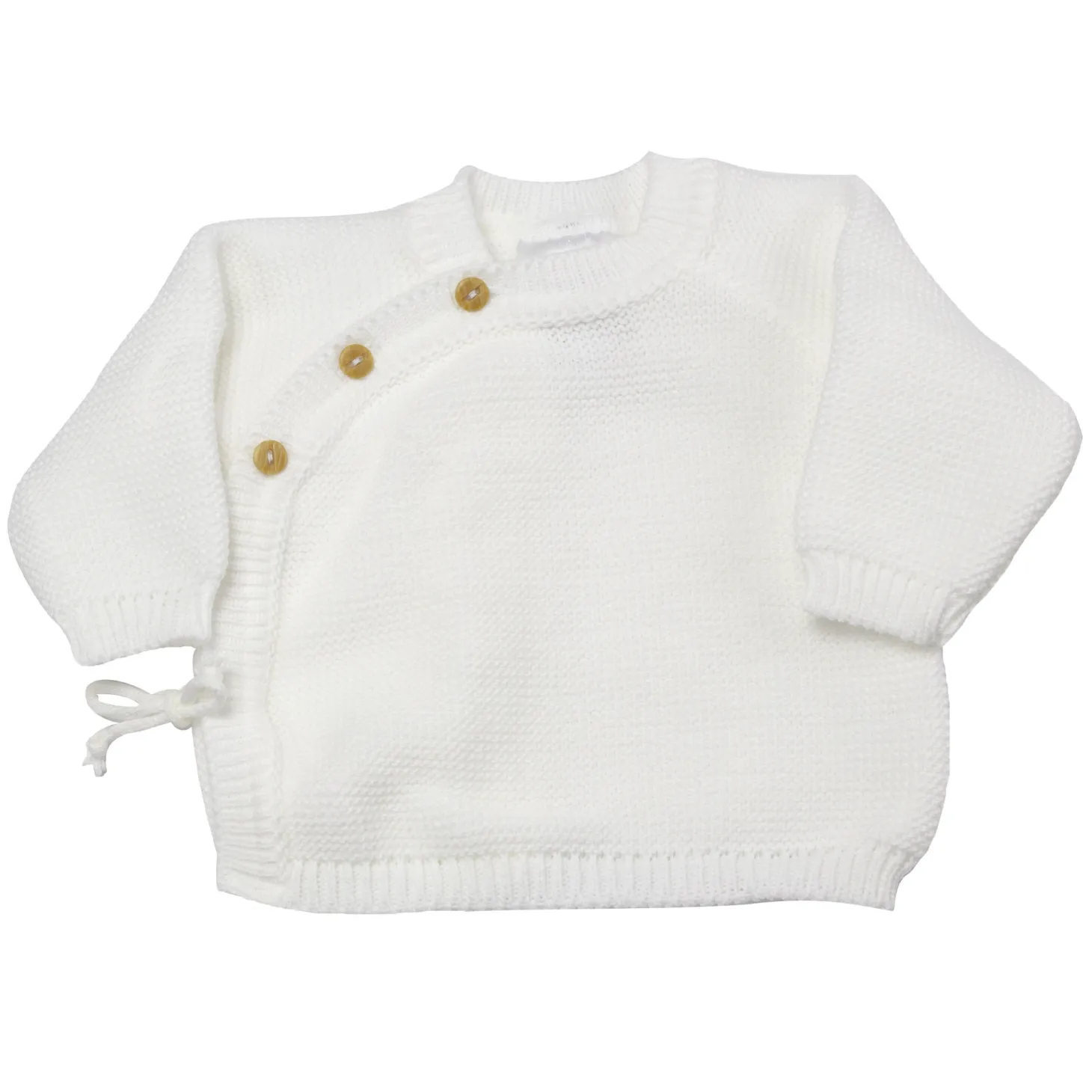 Trois Kilos Sept Brassière naissance point mousse Blanc Naissance-1 mois