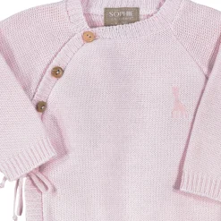 Trois Kilos Sept Brassière point mousse - Sophie la girafe Rose 0-1 mois