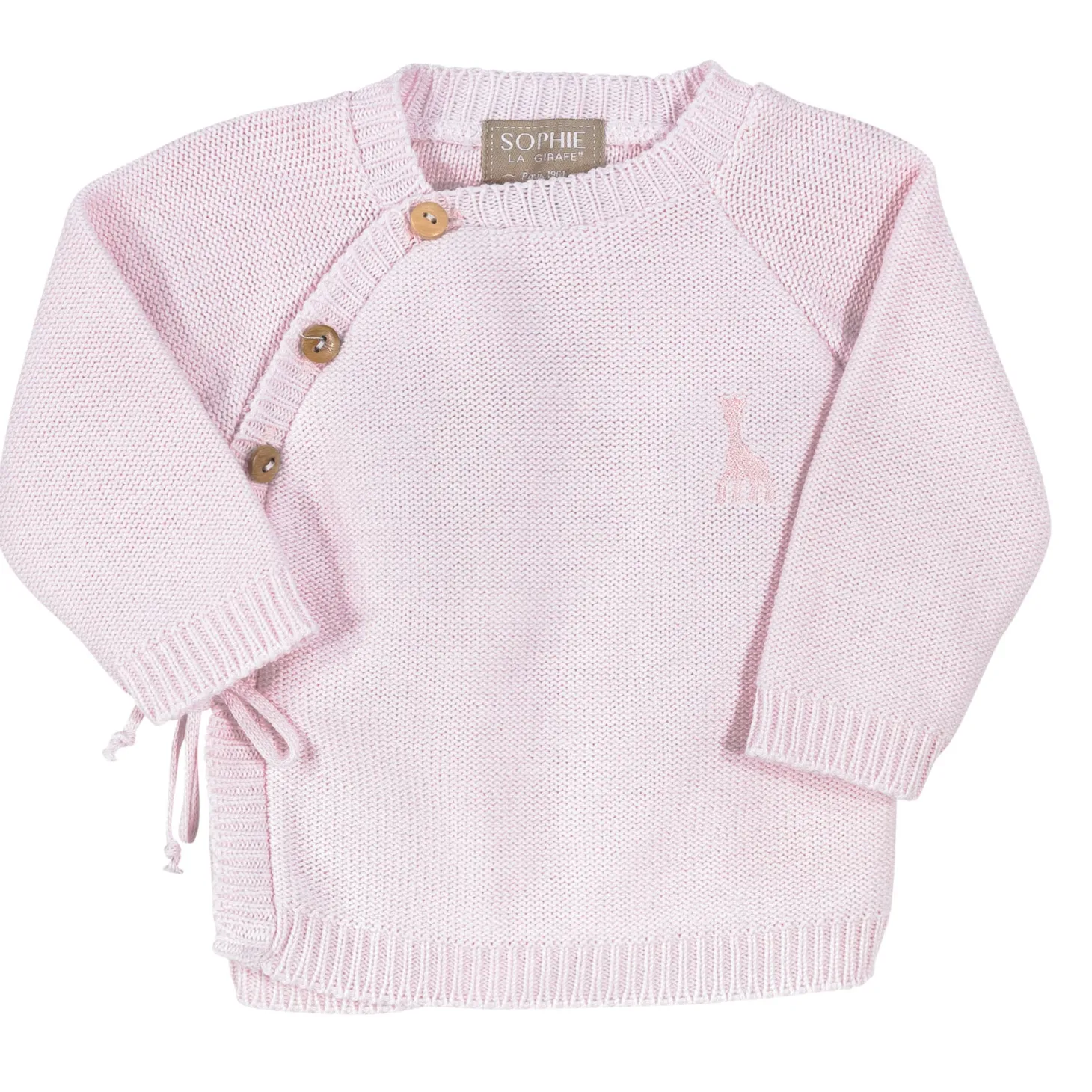 Trois Kilos Sept Brassière point mousse - Sophie la girafe Rose 0-1 mois
