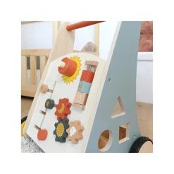 Trois Kilos Sept                    Chariot de Marche MultiActivite Bois Fsc    Multicolore