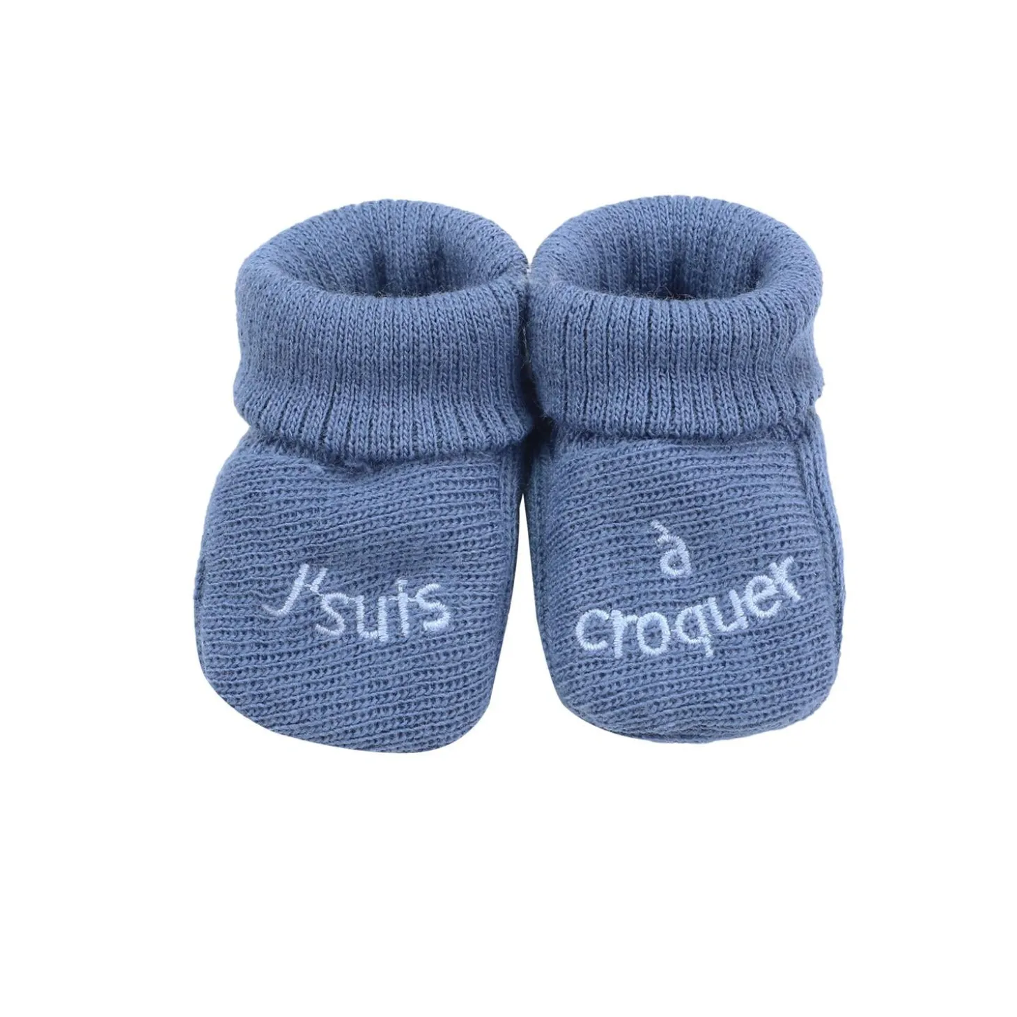 Trois Kilos Sept Chaussons Je suis à croquer Naissance