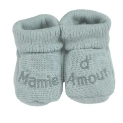 Trois Kilos Sept                    Chaussons Mamie d'amour    Multicolore            Naissance