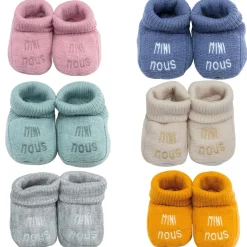 Trois Kilos Sept Chaussons Mini Nous Multicolore 0-3 mois