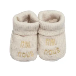 Trois Kilos Sept                    Chaussons Mini Nous    Multicolore            0-3 mois
