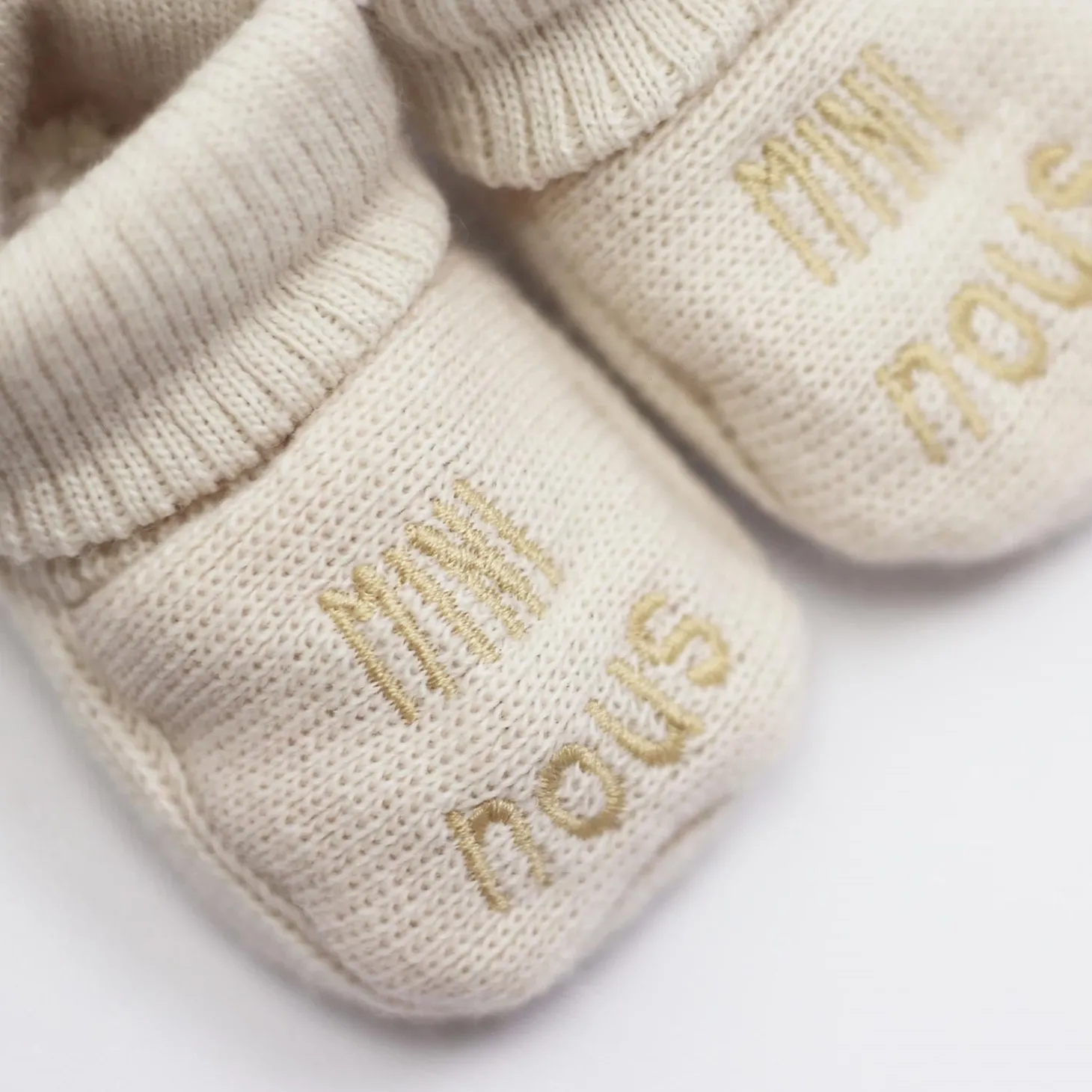 Trois Kilos Sept Chaussons Mini Nous Multicolore 0-3 mois