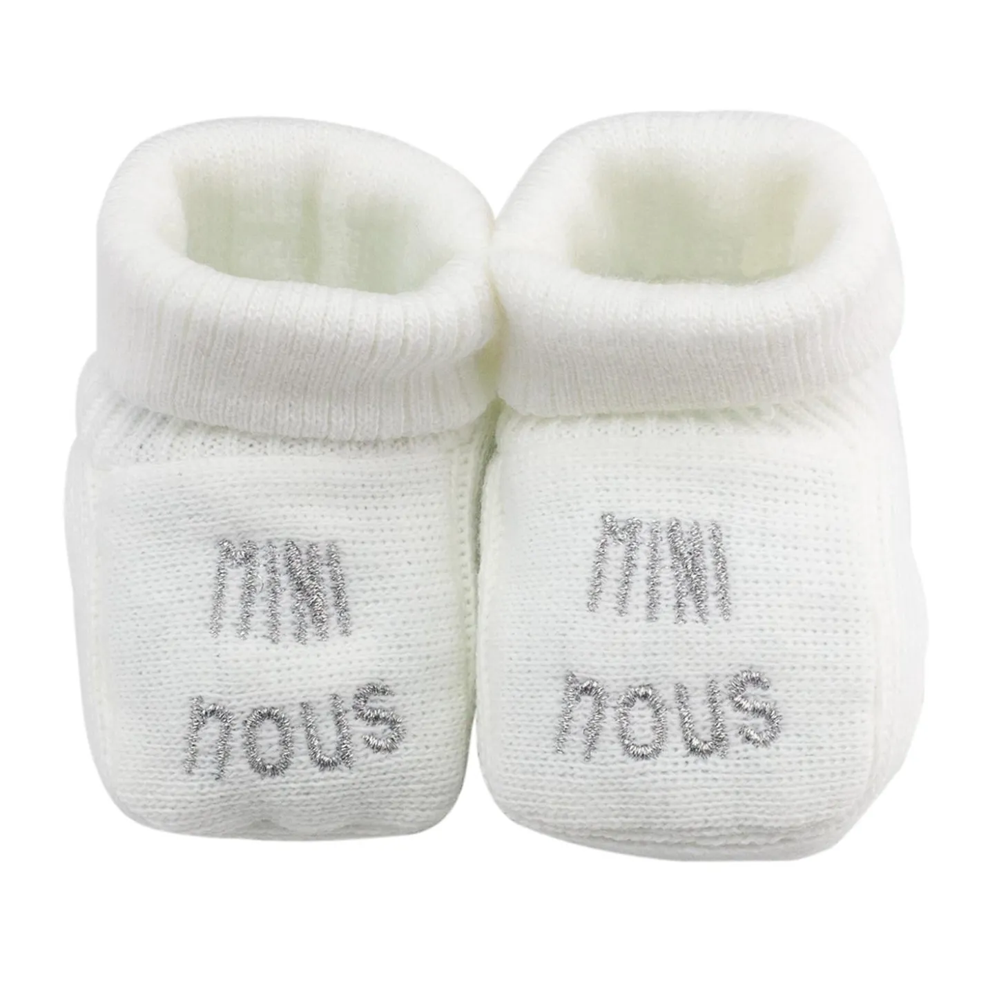 Trois Kilos Sept Chaussons Mini Nous Multicolore 0-3 mois