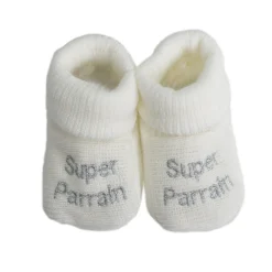 Trois Kilos Sept                    Chaussons Parrain/Marraine    Multicolore            Naissance +