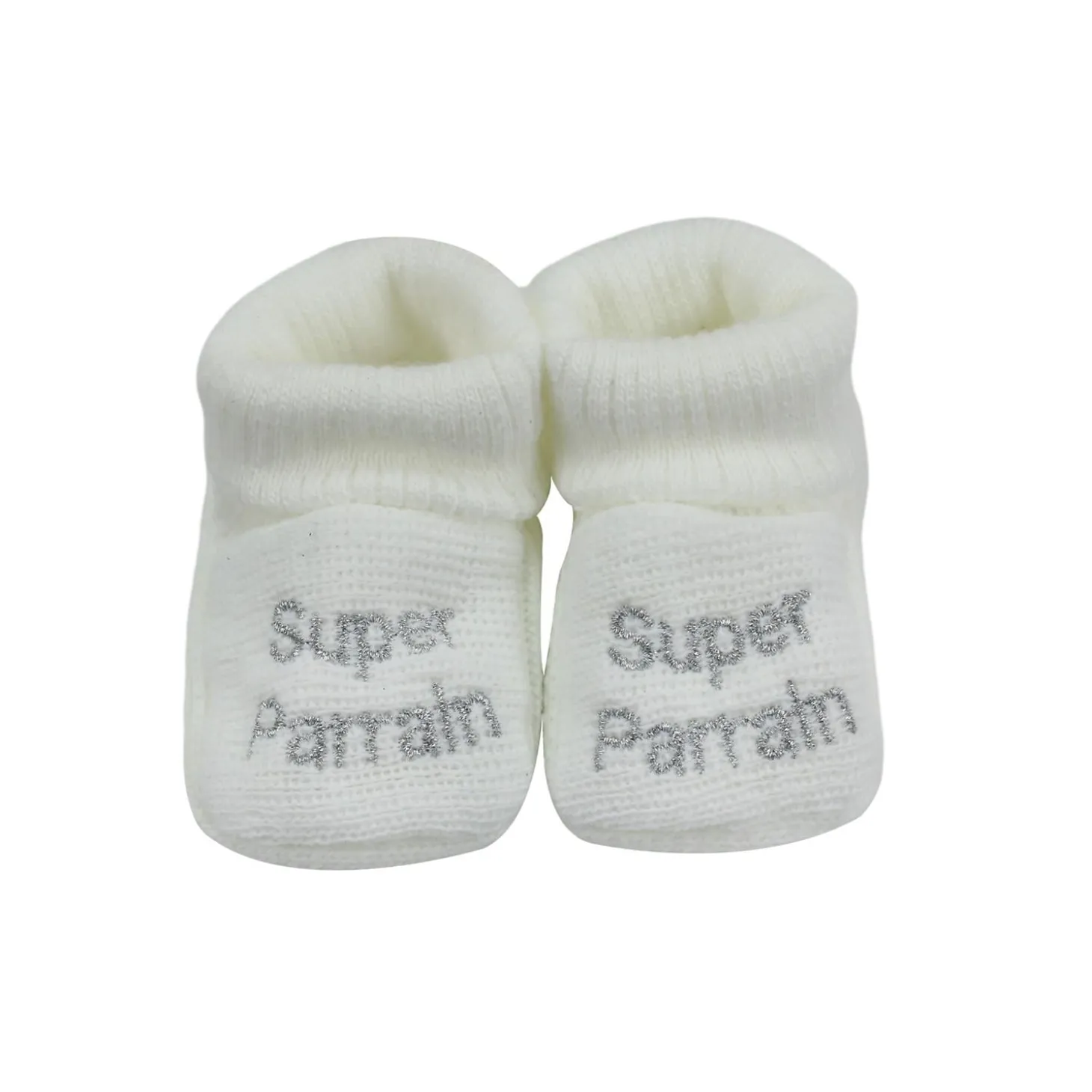 Trois Kilos Sept Chaussons super parrain marraine Naissance