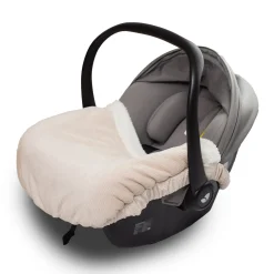 Trois Kilos Sept Couverture Double Usage Pour Cozy / De Portage Ecru 55x60 cm
