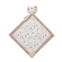 Trois Kilos Sept                    DOUDOU CHAT - COIN DE DENTITION    Rose Et Lili            30 cm