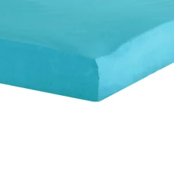Trois Kilos Sept Drap Housse Turquoise 70x140 cm