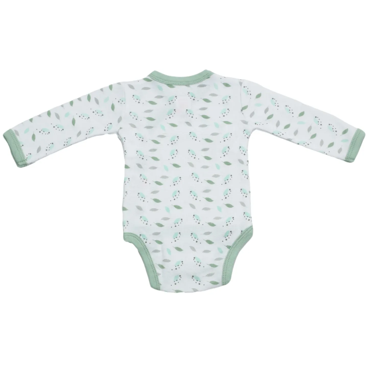Trois Kilos Sept Kit Naissance Chat - 6 Pcs 0M Blanc / Vert Sauge 0 mois
