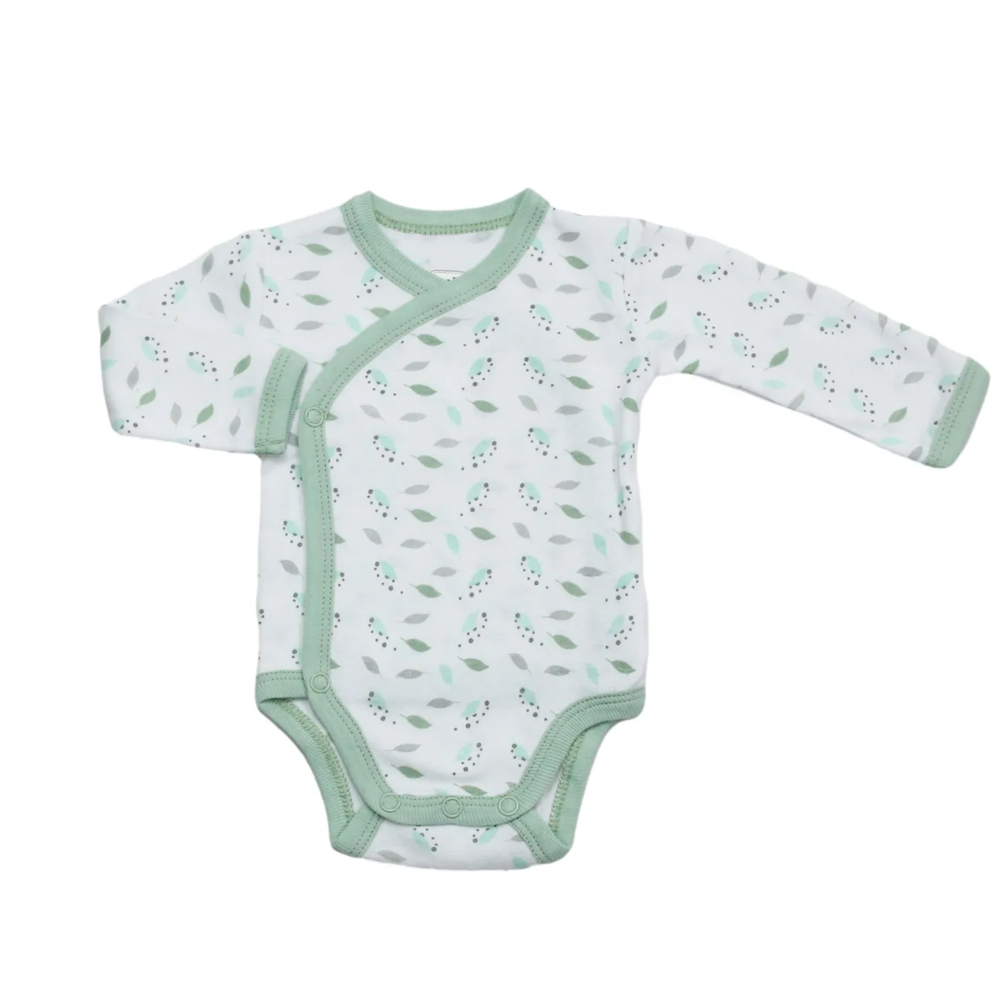 Trois Kilos Sept Kit Naissance Chat - 6 Pcs 0M Blanc / Vert Sauge 0 mois