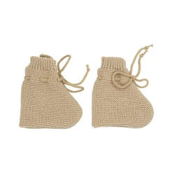 Trois Kilos Sept                    Lot Brassière + Bonnet + Chaussons    Caramel            0-1 mois
