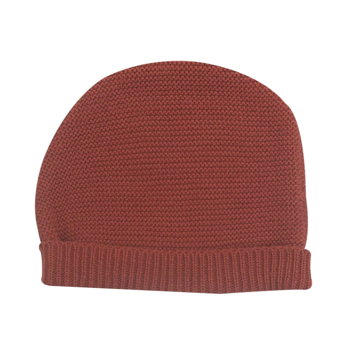 Trois Kilos Sept Lot Brassière Bonnet Chausson Maille Terracotta 0-1 mois