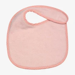 Trois Kilos Sept Lot de 7 bavoirs naissance Rose 18x21 cm