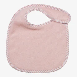 Trois Kilos Sept Lot de 7 bavoirs naissance Rose 18x21 cm