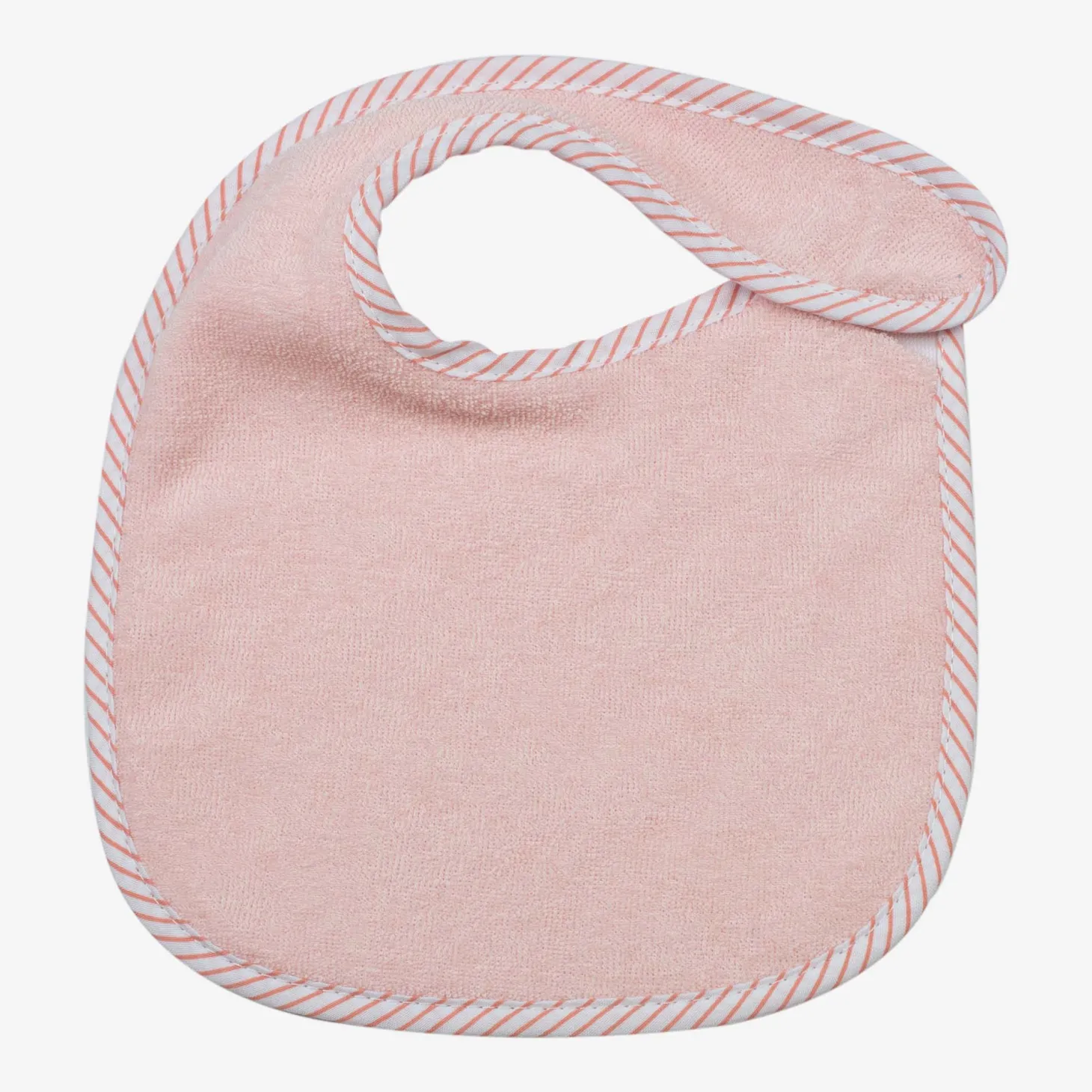 Trois Kilos Sept Lot de 7 bavoirs naissance Rose 18x21 cm