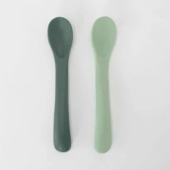 Trois Kilos Sept                    Lot de 2 Cuillières Silicone    Sauge / Sapin