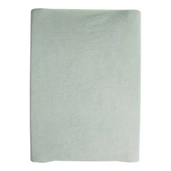 Trois Kilos Sept                    Lot de 2 Housses matelas à langer    Sable/Vert            50x70 cm