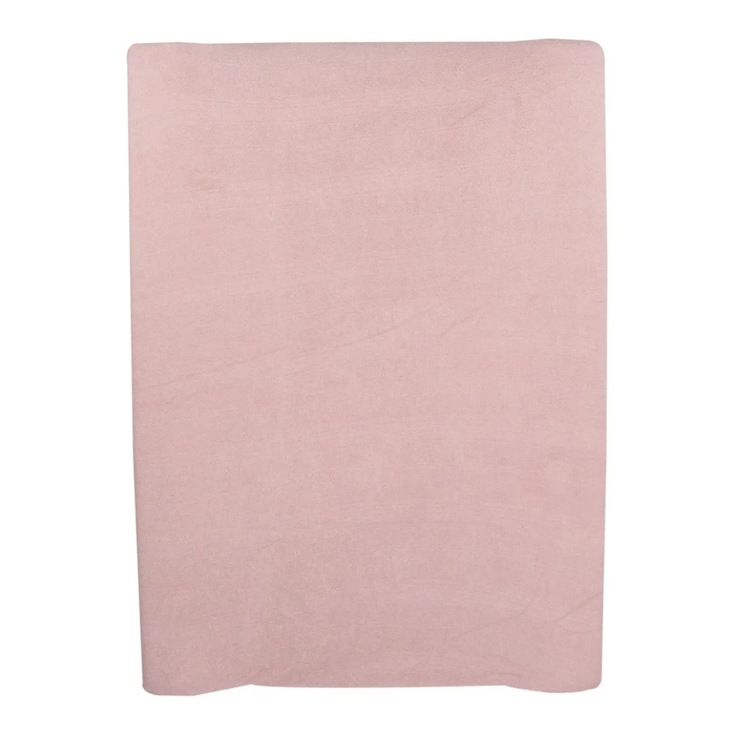 Trois Kilos Sept Lot de 2 Housses matelas à langer Sable/Vieux Rose 50x70 cm