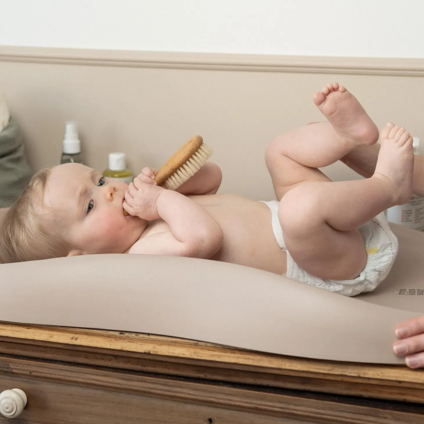 Trois Kilos Sept Matelas à Langer Cocoonie Pearl Pink