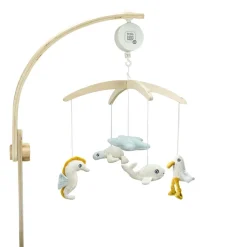 Trois Kilos Sept                    Mobile musical Au large de Nova    Beige/ Vert