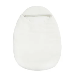 Trois Kilos Sept Nid d'ange Sherpa Blanc 70 cm